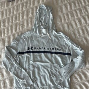 Under Armour Woman's Light Blue Hoodie